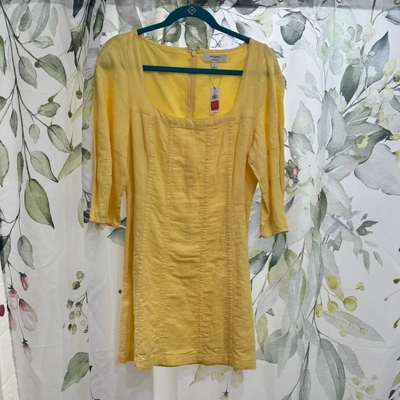 Yellow Women's Dress - Picture 2 of 5